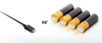 Battery and cable