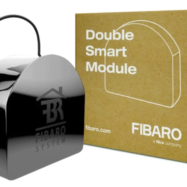 Fibaro Dobule Smart Module with its package