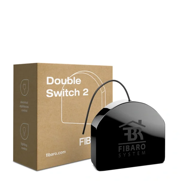 Fibaro Double Switch With its package