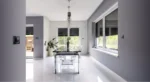 Fibaro Walli Roller Shutter black in the wall of a home